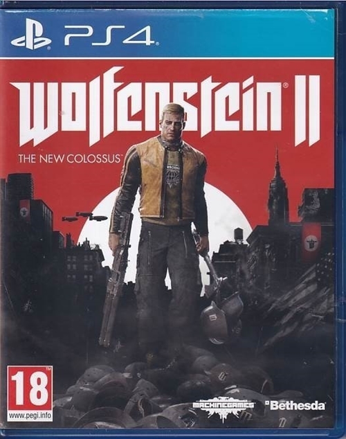 Wolfenstein 2 - The New Colossus - PS4 (B Grade) (Genbrug)